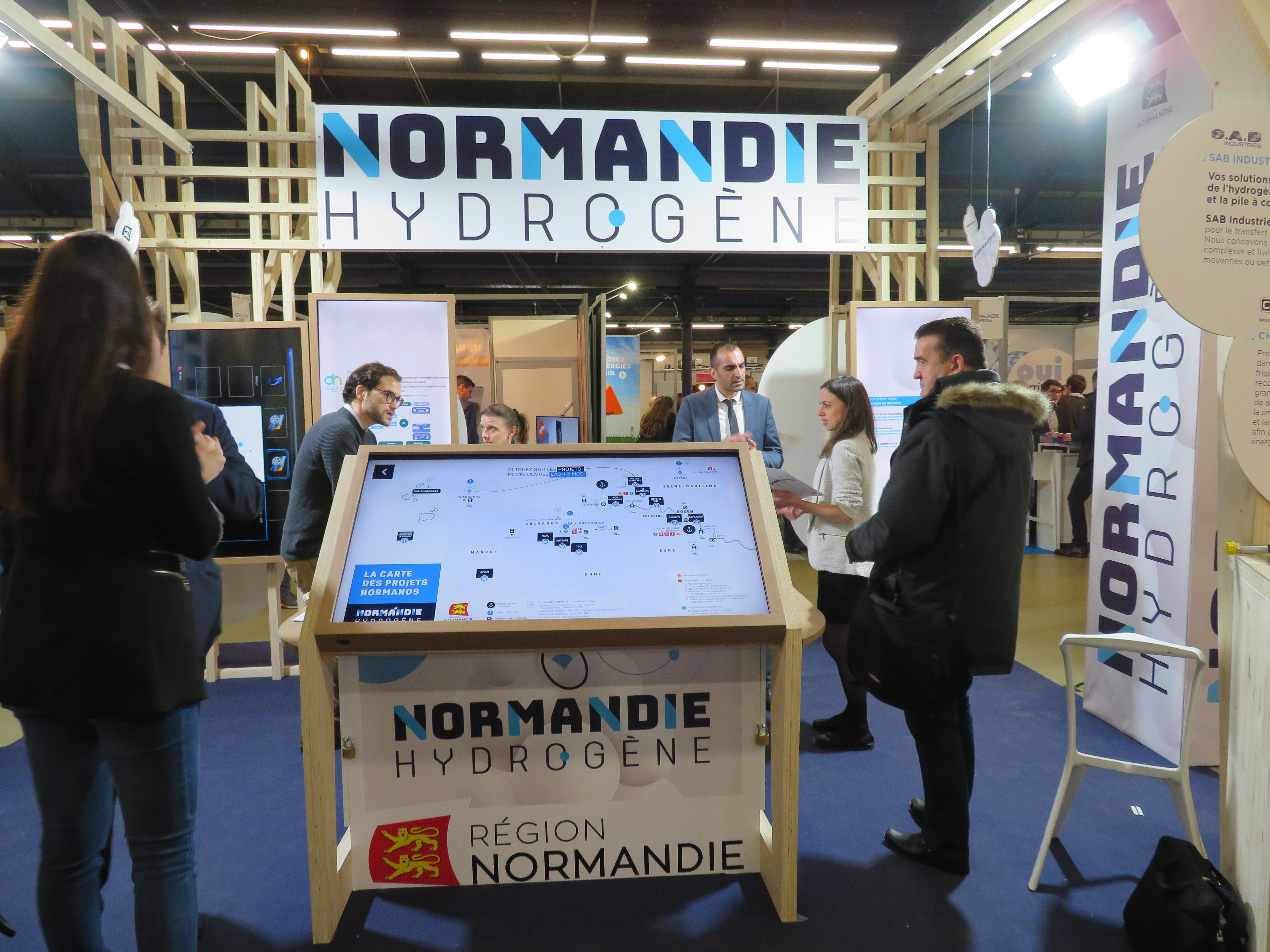 Stand Normandie Hydrogène, Paris 2020