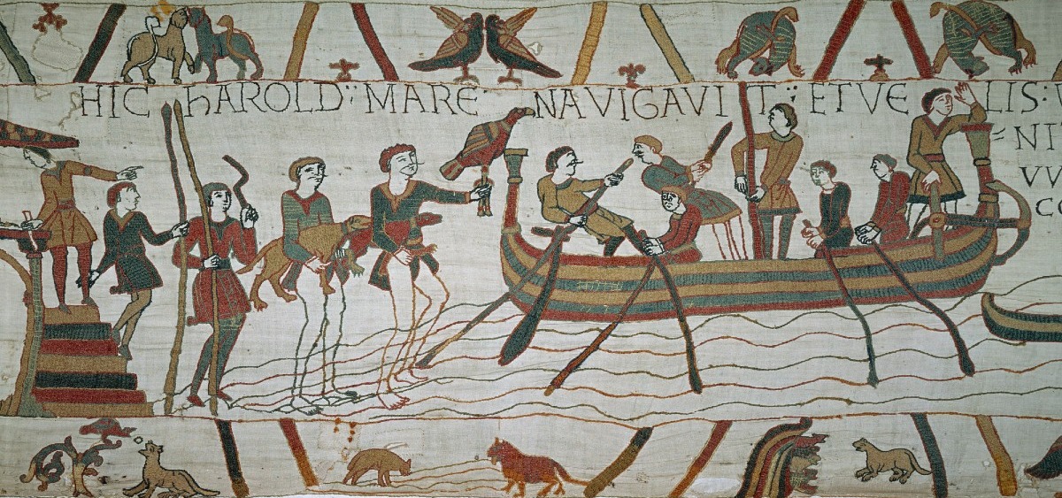 Extrait de la tapisserie de Bayeux