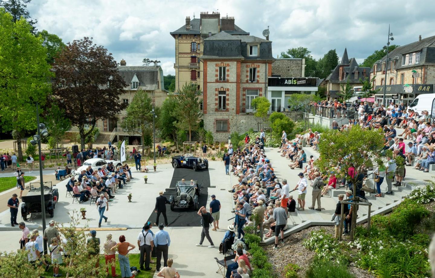 Quartier de la gare à Bagnoles de l'Orne_Photo DCommenchal