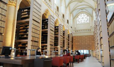 Bibliothèque de l'IMEC Abbaye d'Ardenne