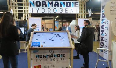 Stand Normandie Hydrogène, Paris 2020