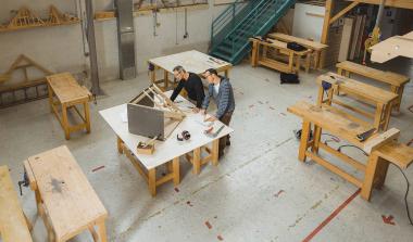 Guillaume Audirac et son formateur