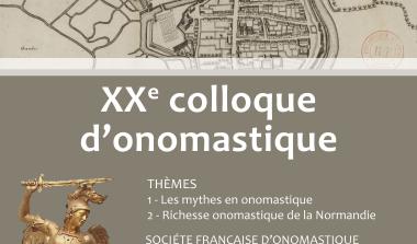 colloque d'onomastique