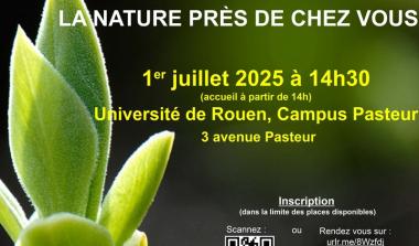 Affiche pour la réunion de concertation