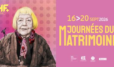 Affiche des journées du Matrimoine 2026