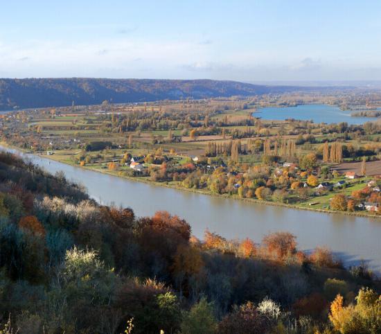 Panorama des boucles de la Seine