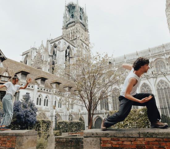 Danse dans les rues de Rouen