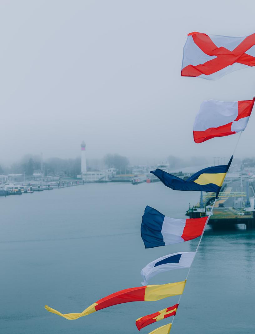 Ferry Guillaume de Normandie à Ouistreham. Crédit P.Galliot_Région Normandie