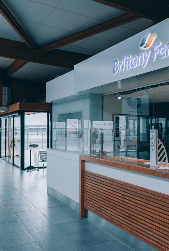 Gare maritime de Ouistreham. Crédit P.Galliot_Région Normandie