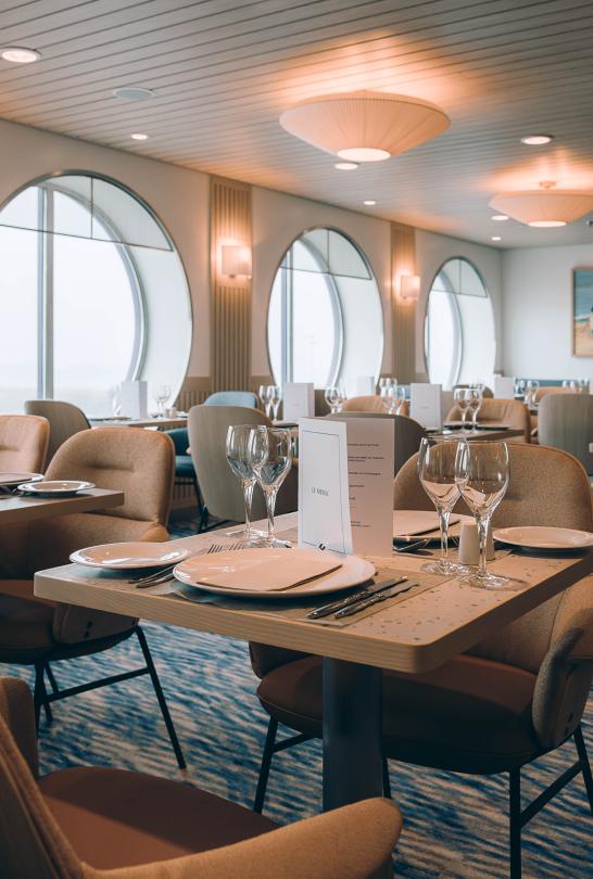 Ferry Guillaume de Normandie à Ouistreham. Crédit P.Galliot_Région Normandie